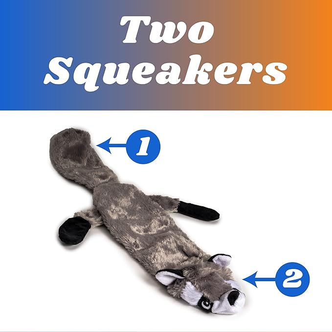 Dog Balls, Bouncy Tennis Balls for Dogs, Fetch Ball, No Stuffing Plush Toys, 5 Pack Dog Squeaky Toys for Small, Medium, Large Dogs