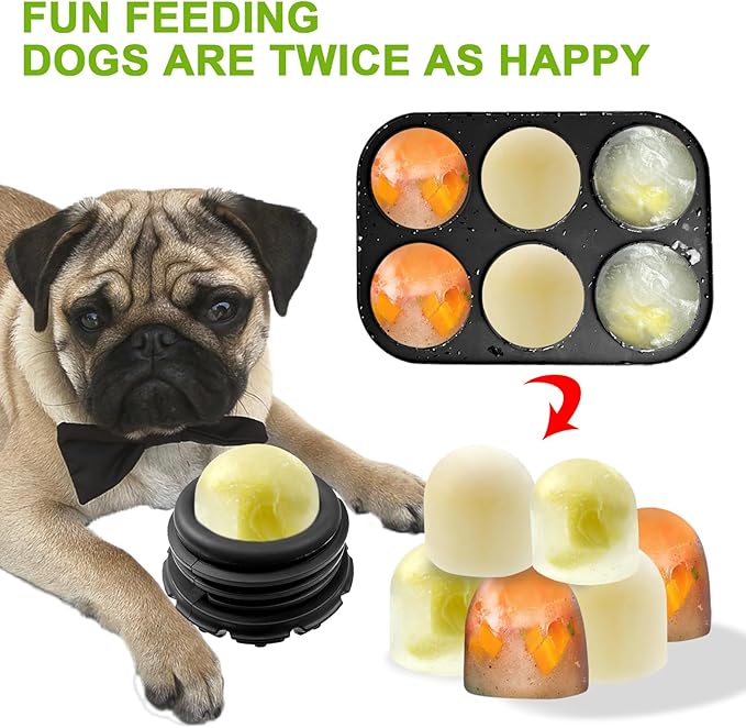 Yipetor Power Chewer Dog Toys - Long-Lasting, Easy to Clean, Treat Dispensing Puzzle Toys for Small Dogs (Summer Medium)