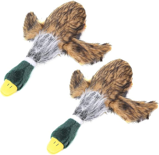 JKW Mallard Duck Dog Toy (2 Pack)