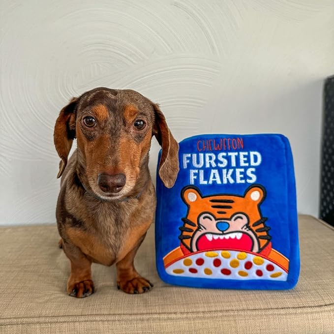 Interactive Dog Toys, Enrichment Snuffle Crinkle Treat Puzzle Toys for Boredom and Mental Stimulating, Nose Work Cereals Dog Toy for Small, Medium and Large Dogs