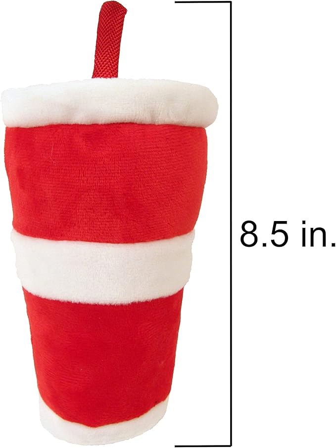 TONBO Game Time Combo - Crinkle Plush Cute Dog Toys, Pizza, Hot Dog, Soda (Game Time Combo)