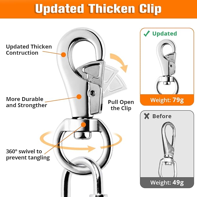 Spring Pole Rope Toys: Rope Pull & Tug of War with a Big Spring Pole Kit & 2 Strong 16ft Toys - Muscle Builder Interactive Toy for Pitbull Medium to Large Dog