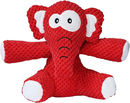 Bzonsmart Dog Toys, Squeaky Plush Dog Toy for Puppy Small Medium Dogs, Cute Soft Stuffed Puppy Toys for Teeth Cleaning and Boredom