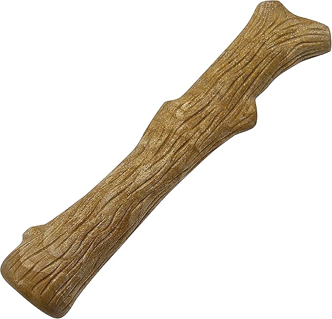 Petstages Dogwood Durable Dog Chew Toy, Medium - Long Lasting Chew Stick Made with Real Wood - USA Made, M