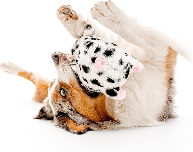 Playology Plush Toys for Dogs | Stuffed Animal Pig | Pork Sausage Scented Toy for Large Dogs