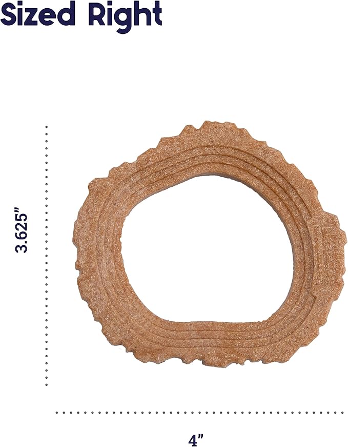 Petstages Dogwood Ring Dog Chew Toy, Small (Pack of 2)