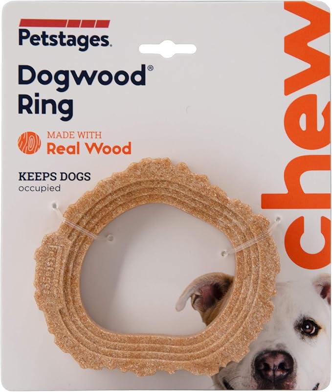 Petstages Dogwood Ring Dog Chew Toy, Small