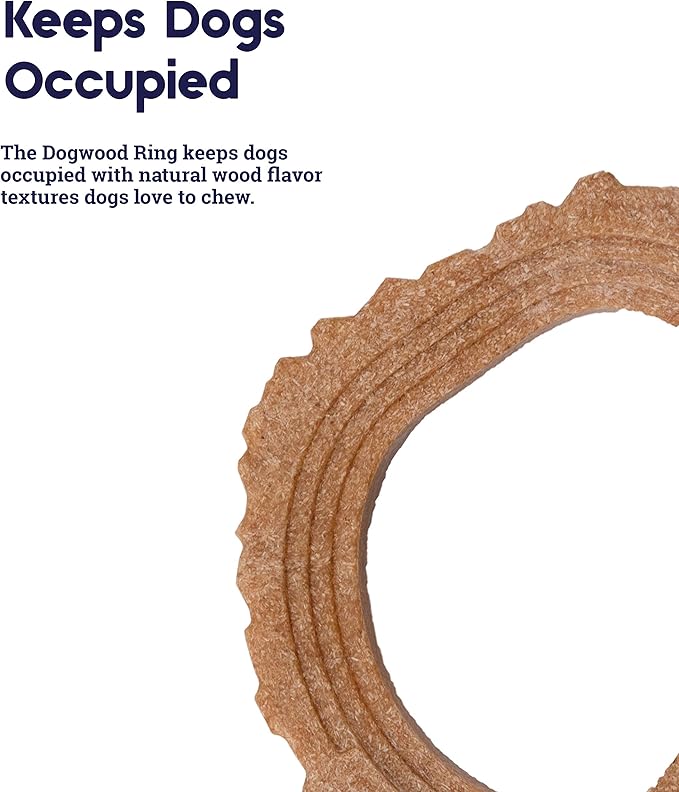 Petstages Dogwood Ring Dog Chew Toy, Small (Pack of 2)