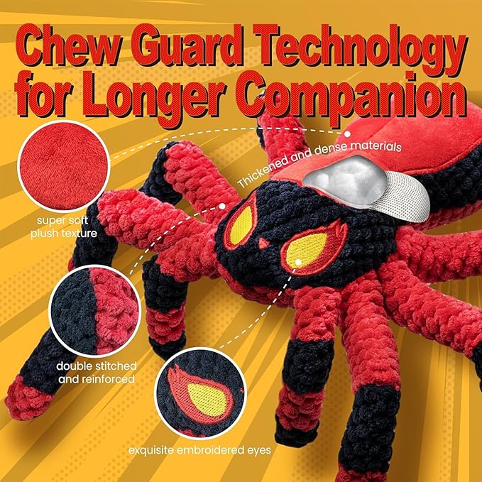 LEGEND SANDY Large Dog Toys to Keep Them Busy, Interactive Dog Toys, Squeaky Crinkle Tug of WarPuppy Toy