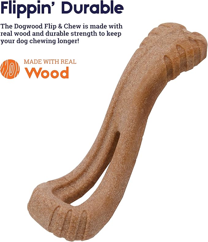 Petstages Dogwood Flip and Chew Bone, Medium