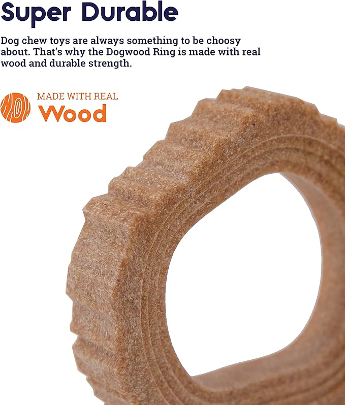 Petstages Dogwood Ring Dog Chew Toy, Small (Pack of 2)