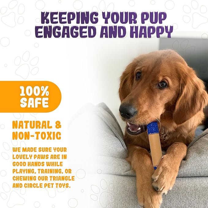 Indestructible Dog Chew Toy – Tough Rubber Stick for Aggressive Chewers, Safe & Treat-Fillable, Teething Toy for Large Breed & Puppies