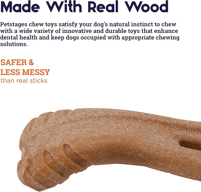 Petstages Dogwood Flip and Chew Bone, Medium