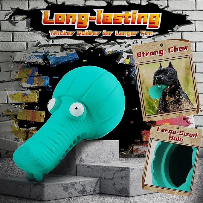 Heavy Duty Various Dog Chew Toys for Aggressive Chewers, 9 Pack Indestructible Large Dog Toys Include Tug Chew & Rope Toy, Squeaky Toys for Medium Large Breed Dogs (for Super Chewers)