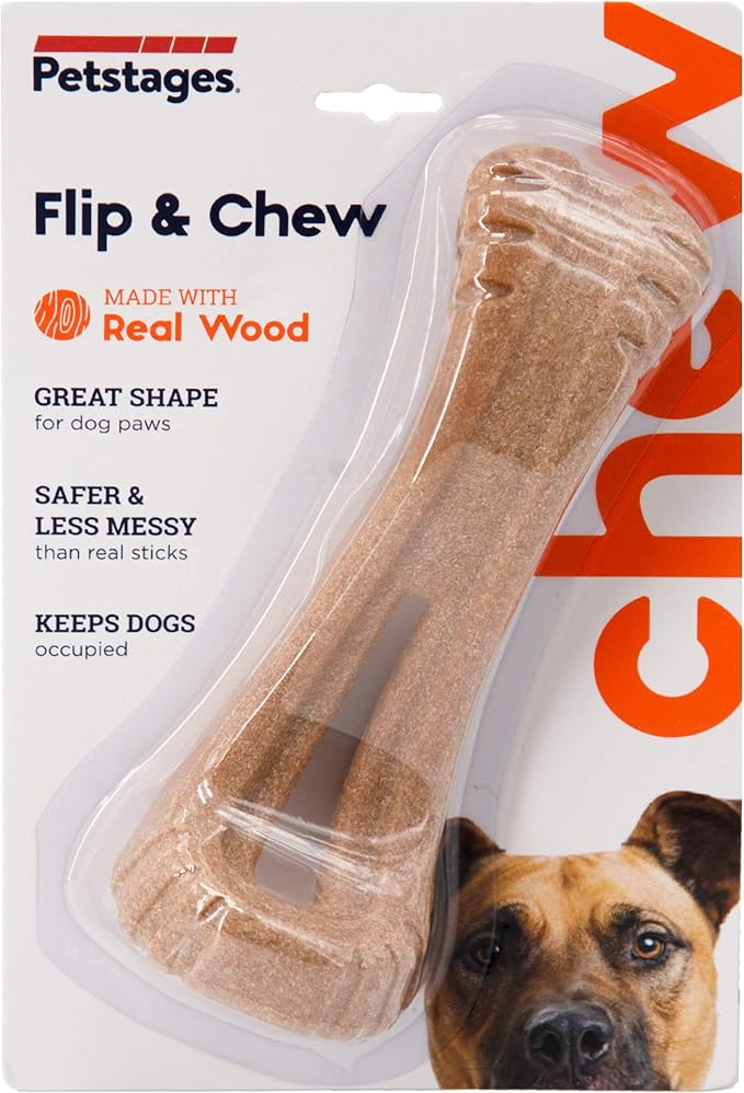 Petstages Dogwood Flip and Chew Bone, Medium