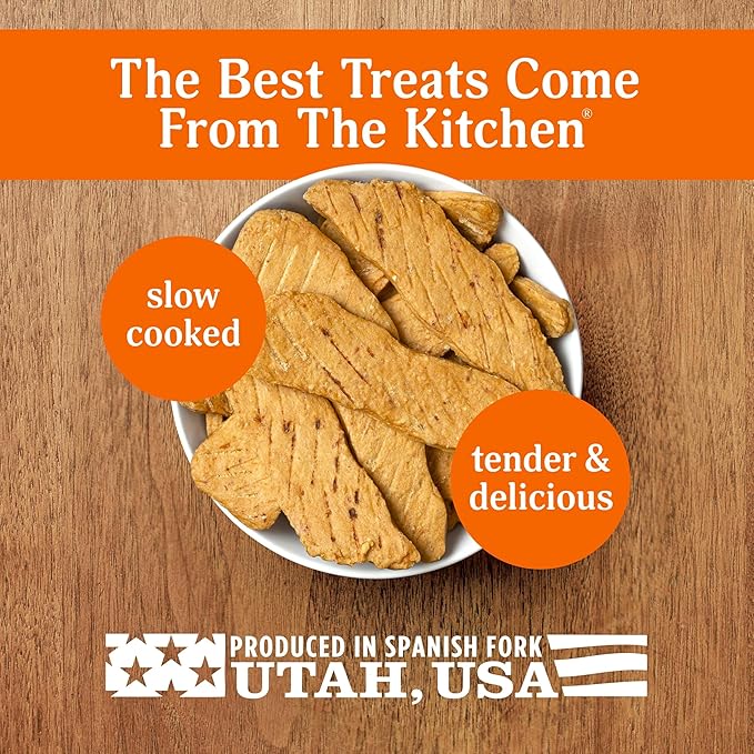 Milo's Kitchen Homestyle Dog Treats, Chicken Jerky, 8.5 Ounce, High Protein, No Artificial Flavors